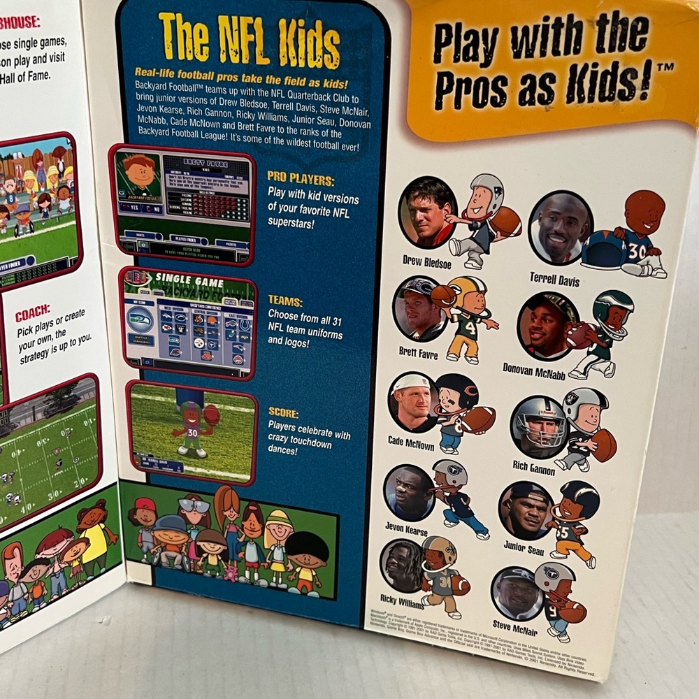 NFL Backyard Football 2002 Win/Mac CD ROM Computer Game - Picture 6 of 8